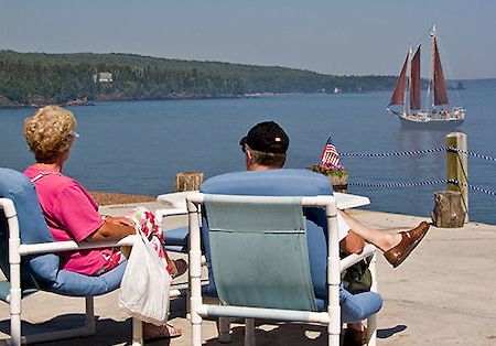 The Shoreline Inn Grand Marais Esterno foto